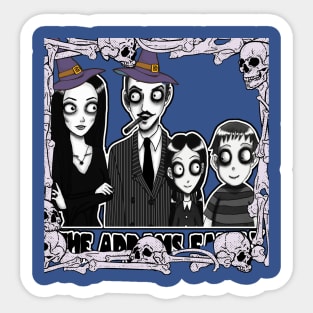 WEDNESDAY ADAM'S FAMILY Sticker